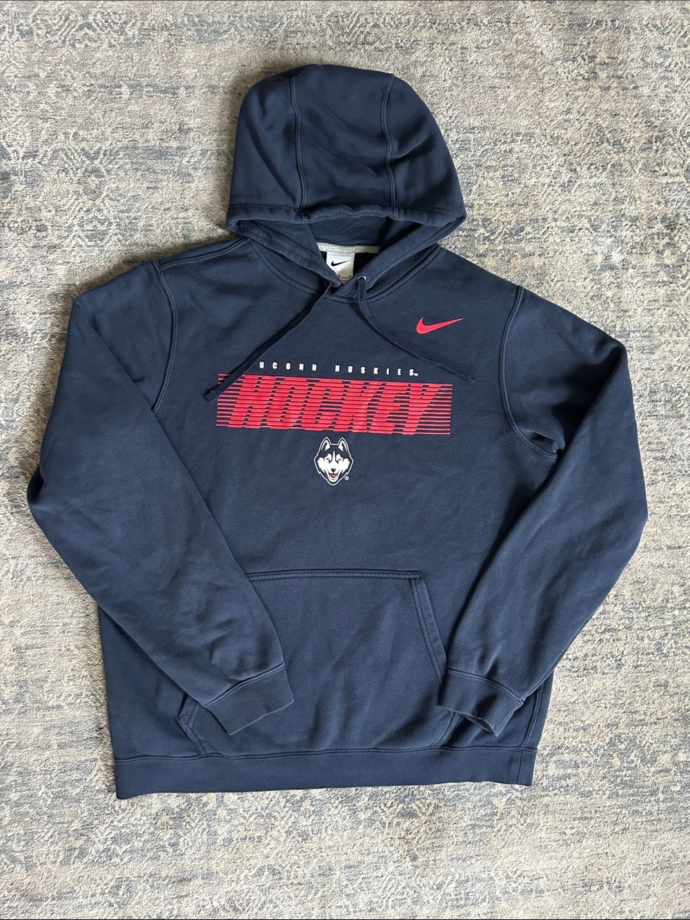 UConn Nike Hockey Hoodie